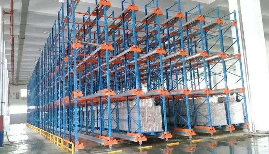 Drive-through shelves