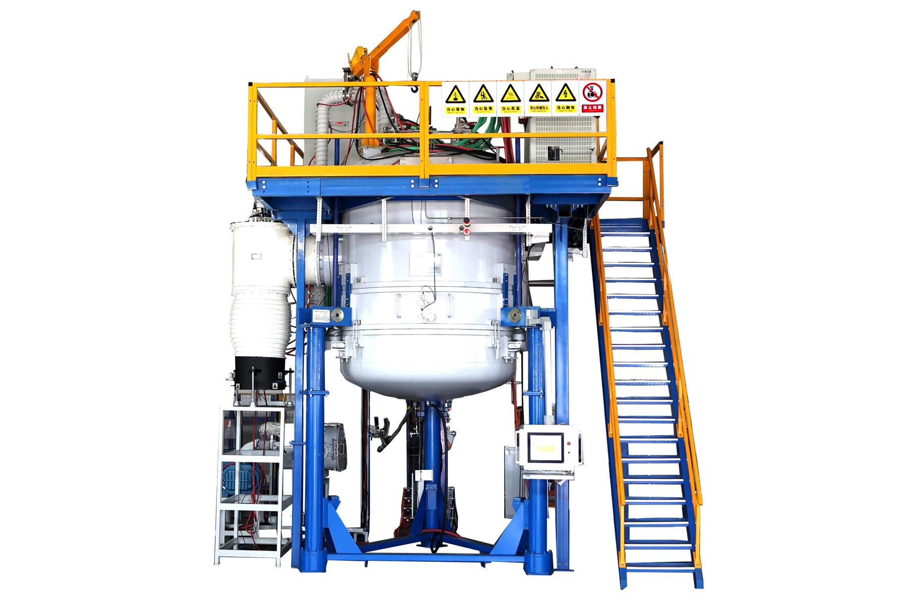 Vertical high temperature purification furnace