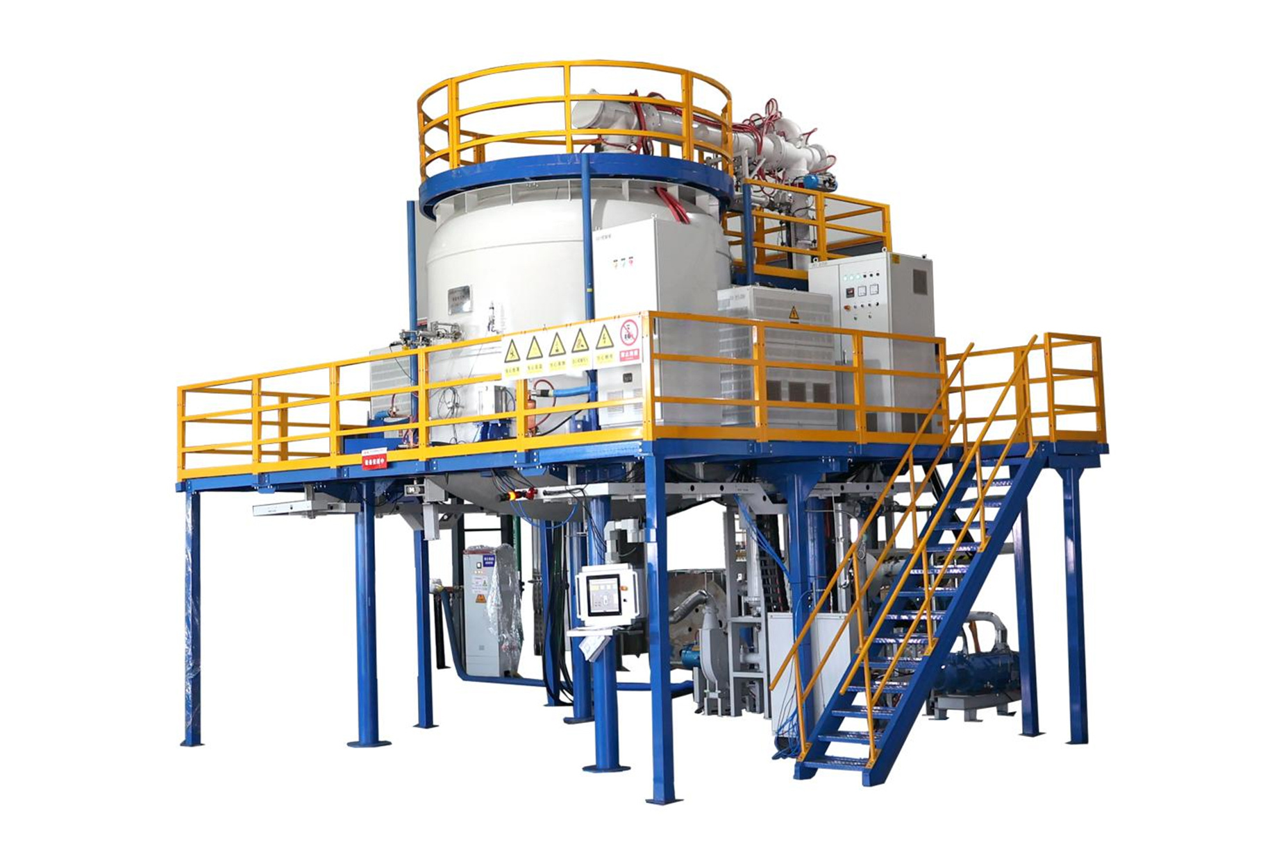 Vertical high temperature purification furnace