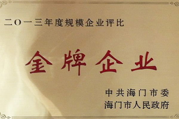 2013年金牌企業(yè)