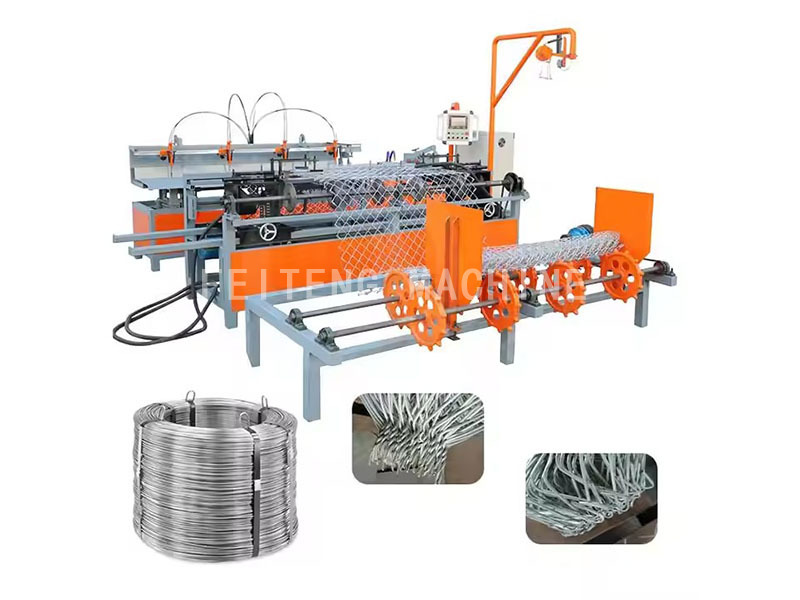 Single Wire Chain Link Fence Machine