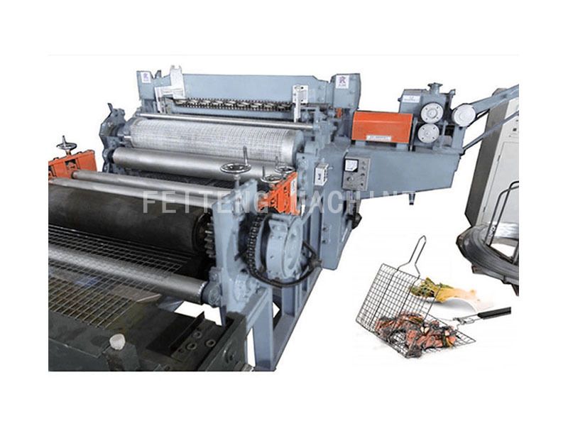 BBQ Barbecue Mesh Machine