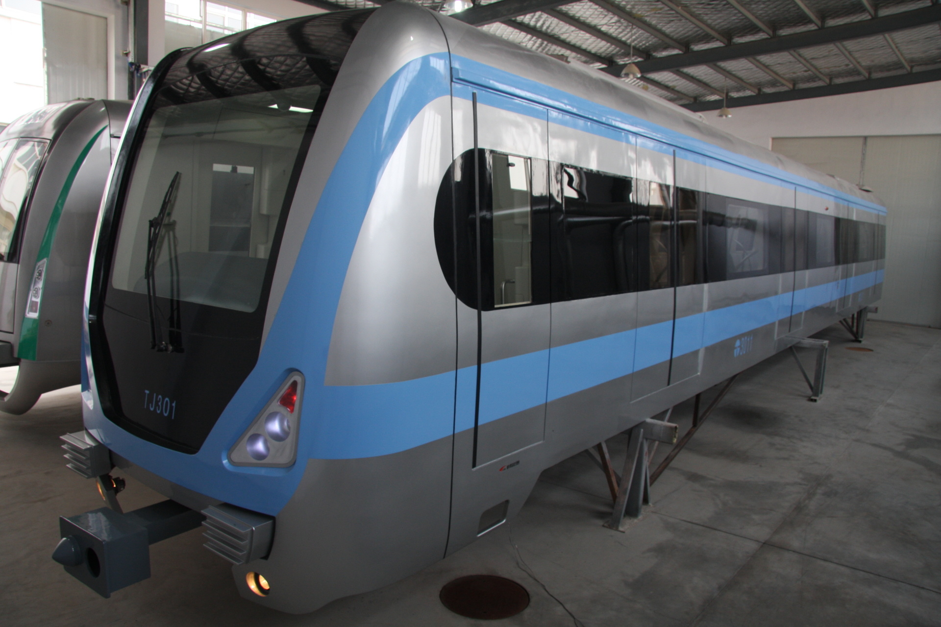 地铁模型车