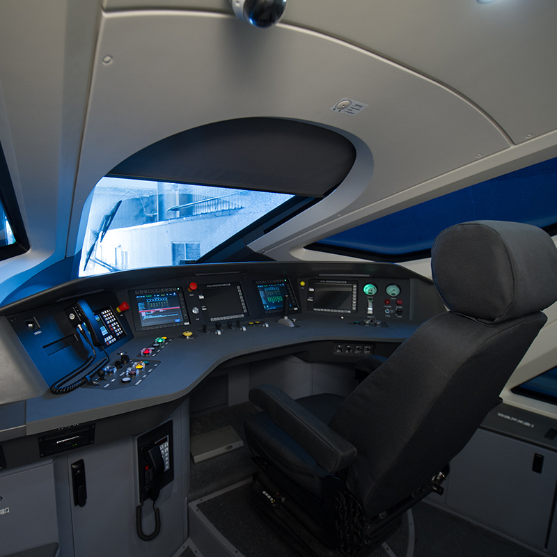 Driver's cab interior