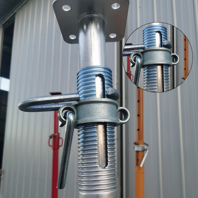 Precautions for using adjustable steel supports Precautions for using adjustable steel supports