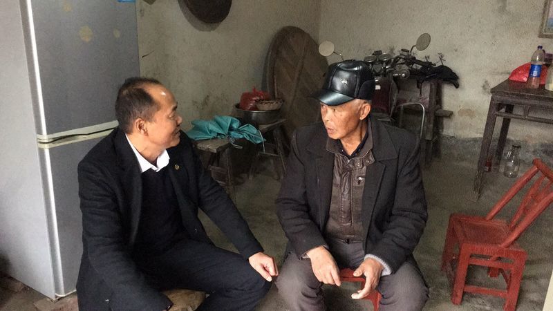 資助湘韶村趙緒梅困難戶