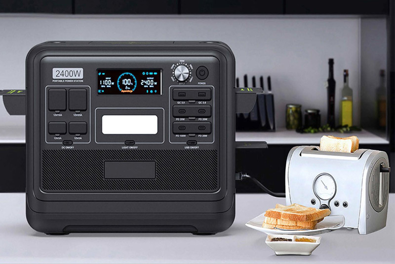 What are the main applications of portable energy storage power supplies?