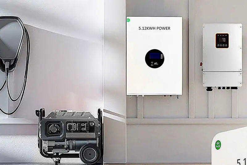 Wall-mounted energy storage lithium battery
