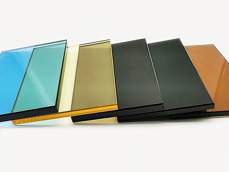 Various colored glass