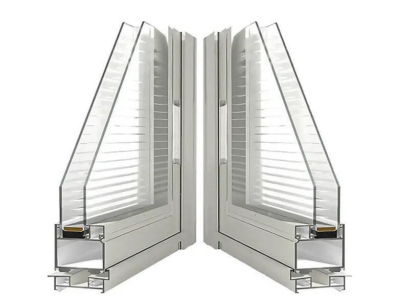 Louvered glass