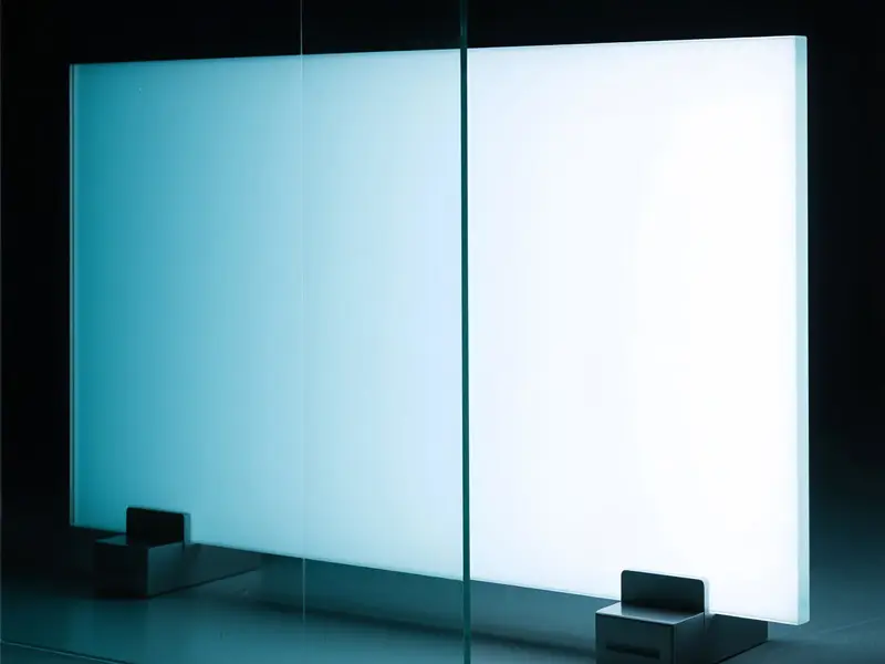 Dimming glass