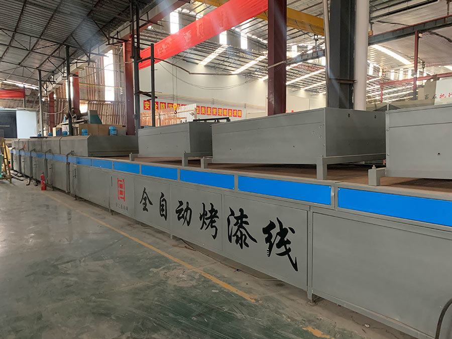 Fully Automated Paint Baking Production Line Fully Automated Paint Baking Production Line