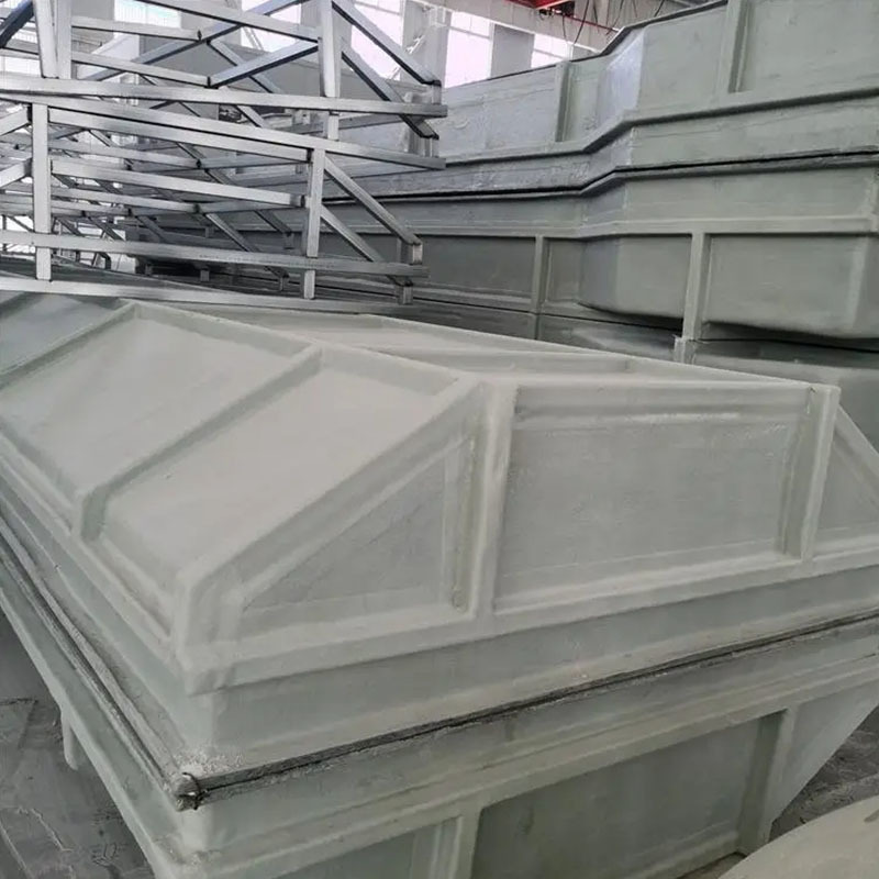 FRP Electrolysis Tanks for Efficient Metal Refining