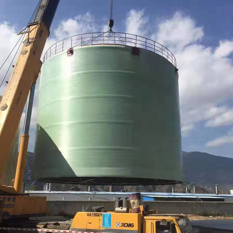 FRP Big-Dia On-Site Tank