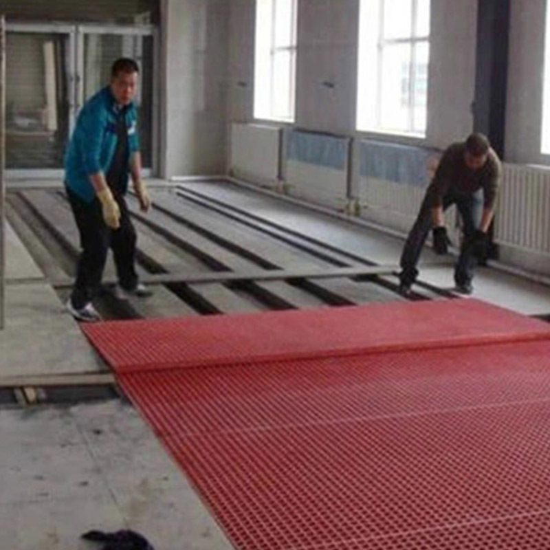 FRP Grating for car wash shop