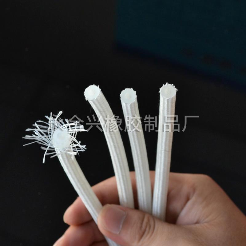 Braided silicone tube 5.5*7.5