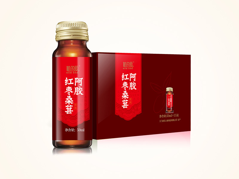 阿胶红枣桑葚饮料