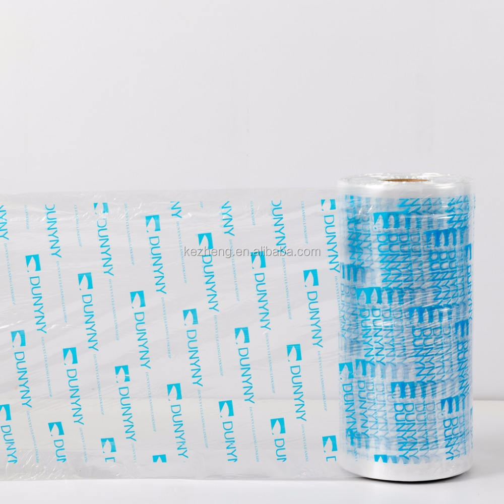 Dry cleaning packaging roll