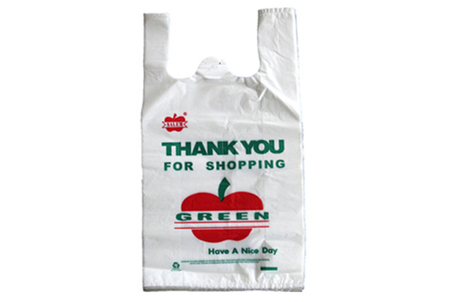 White vest bag