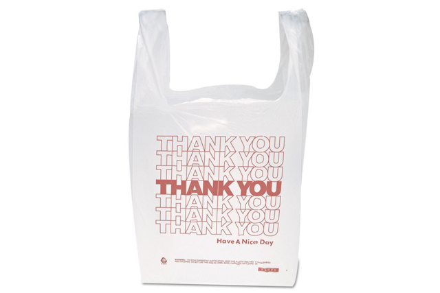 White vest bag