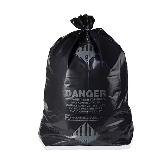 Extra large heavy-duty plastic garbage bags