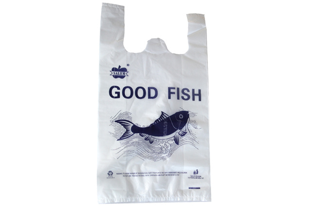 White vest bag