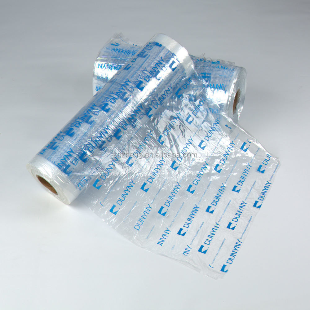 Dry cleaning packaging roll