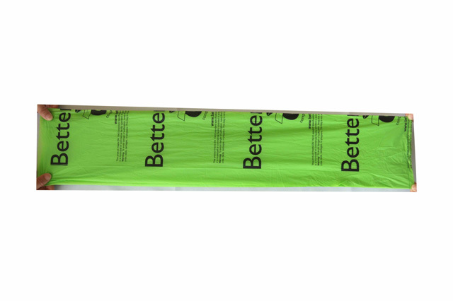 Green degradable garbage bags (black better bags)