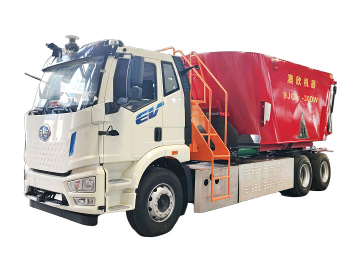New-energy electric manned & autonomous preparation machine