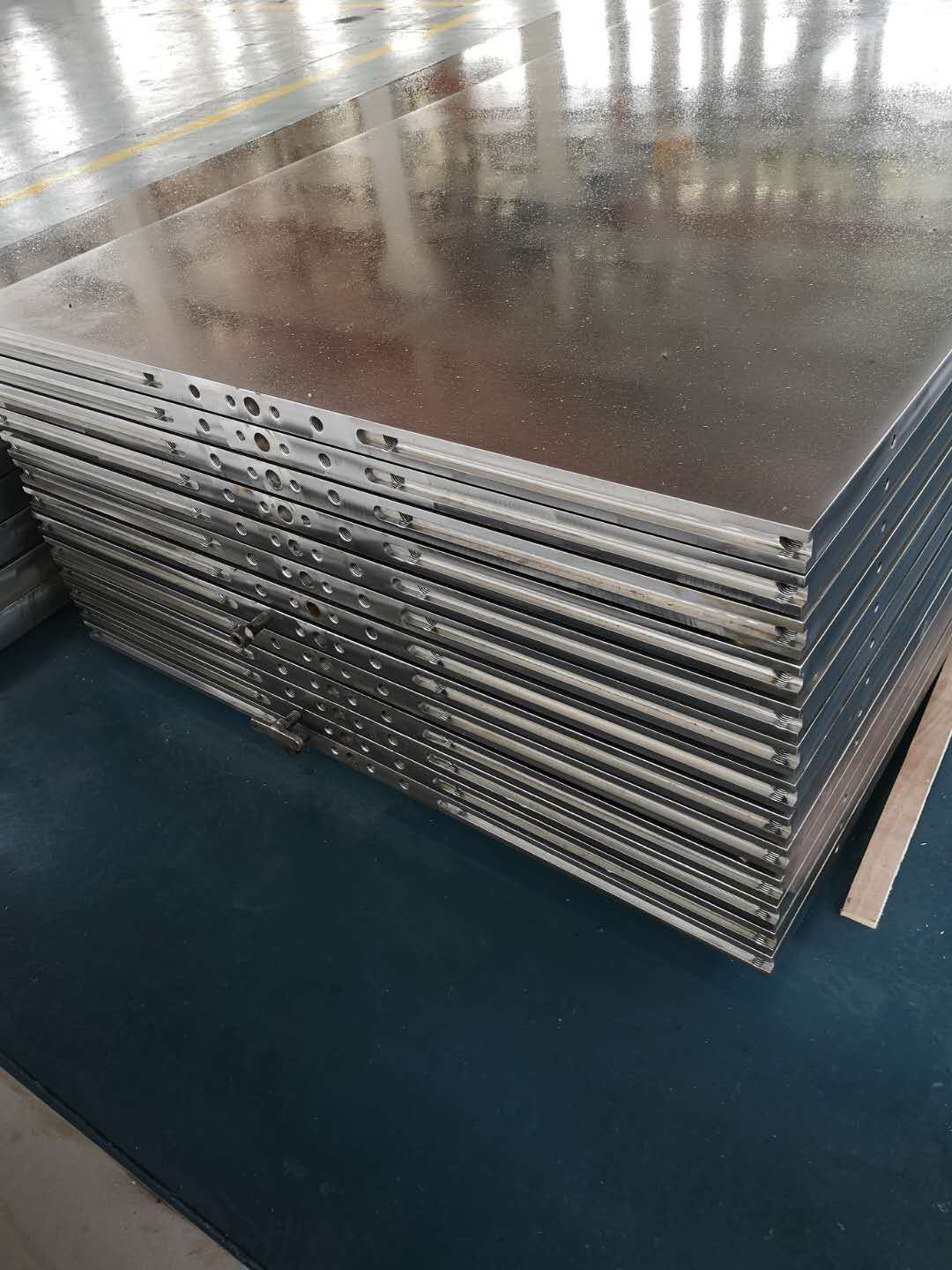 YWKE Press platen 2700x1350x42mm 4ft x 8ft for plywood press machine
