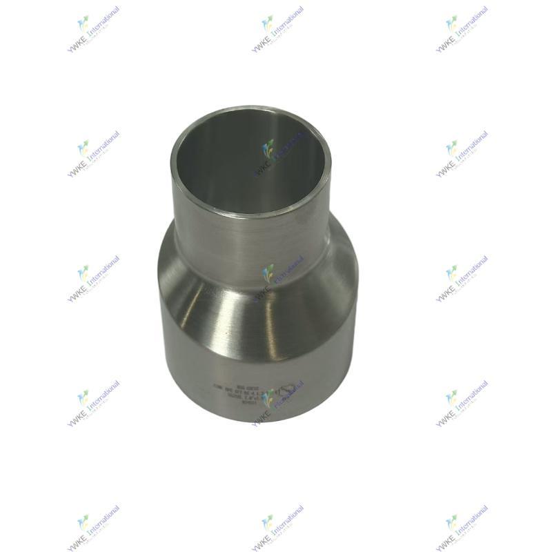 WSG Automatic Tube Weld Eccentric reducer ASME BPE SF1 316L Sanitary Fittings 2 " X 1.5 "