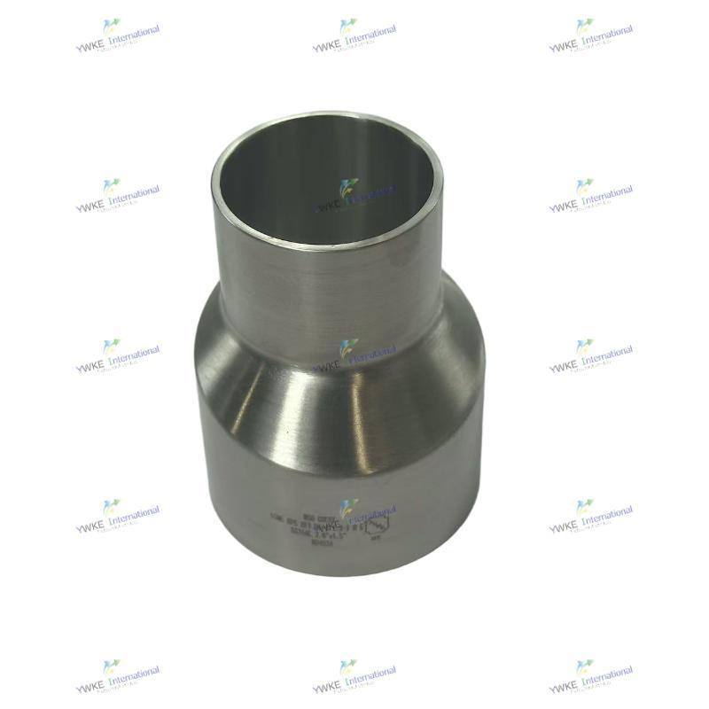 WSG Automatic Tube Weld Eccentric reducer ASME BPE SF1 316L Sanitary Fittings 2 " X 1.5 "