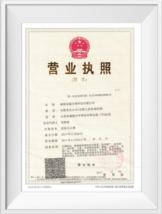 营业执照