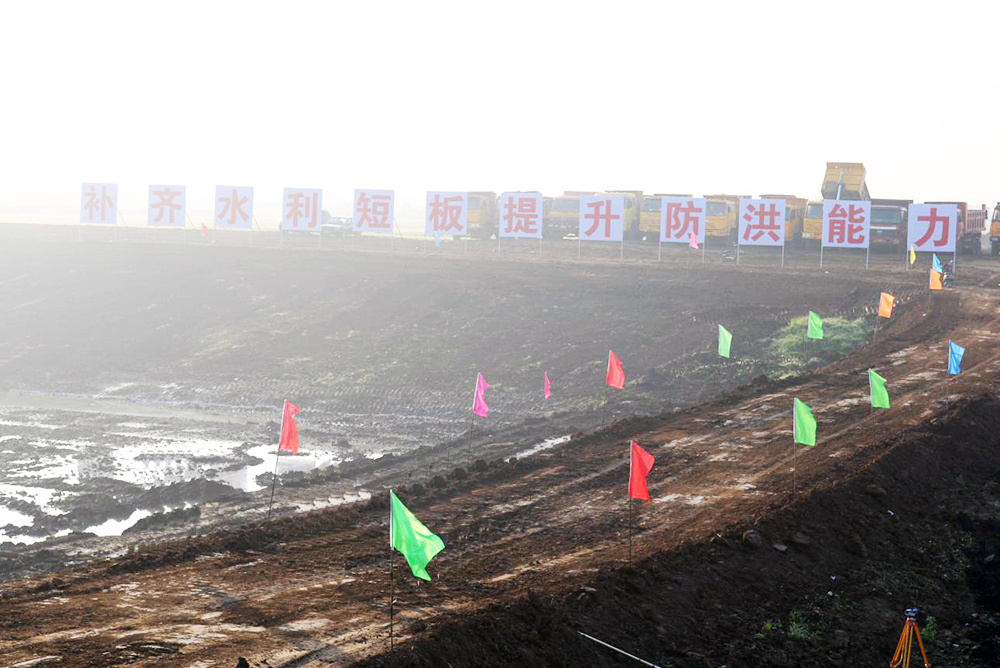 漢北河河道疏浚堤防加培工程