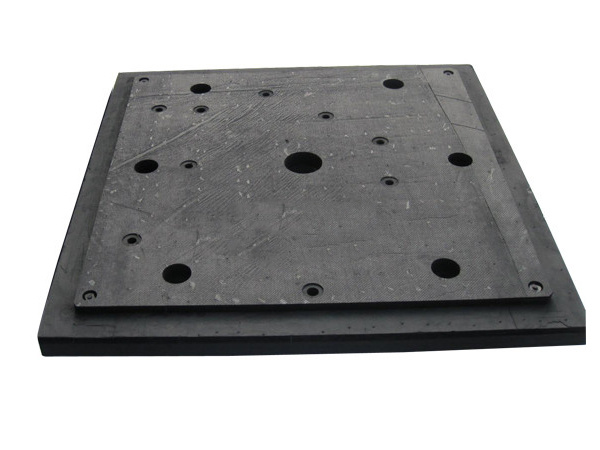 Polycrystalline graphite cover