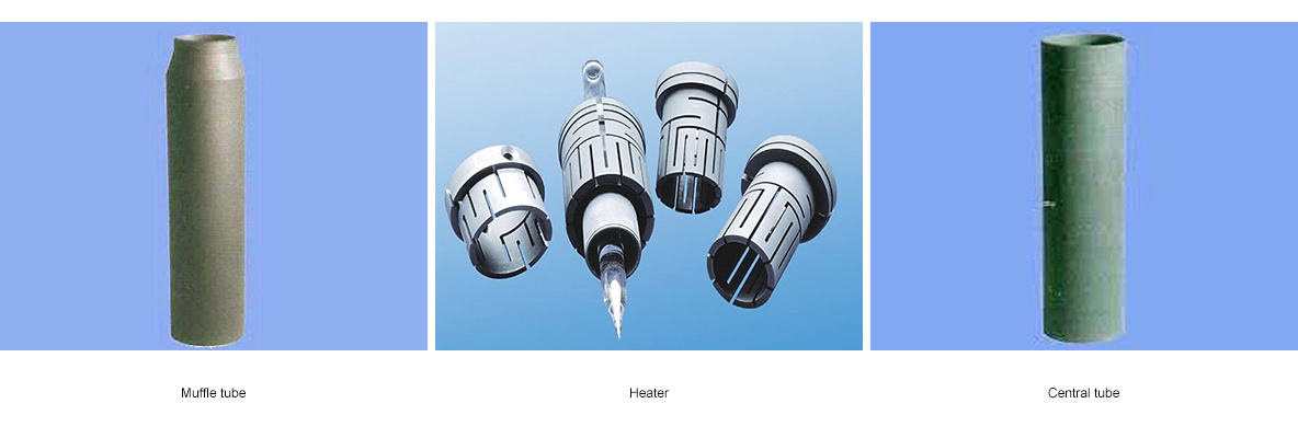 Graphite parts for optical fiber preform manufacturin