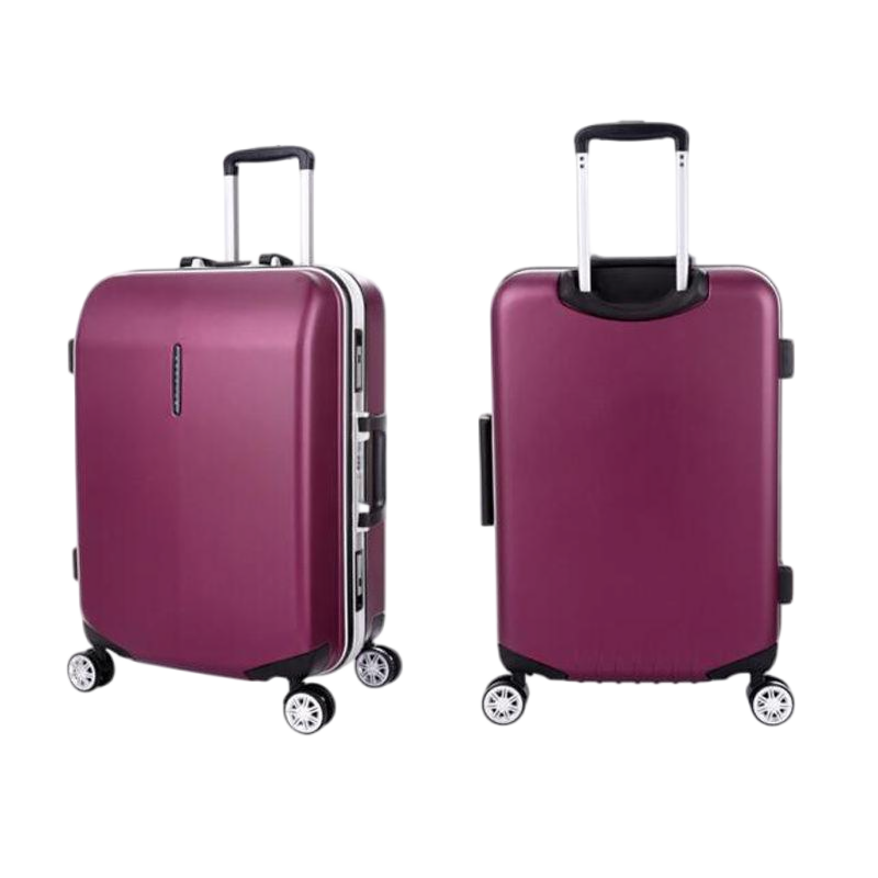 Custom Luxury Smart Aluminum Hard Cabin Hand Travel Case Carry on Suitcases Set Luggage