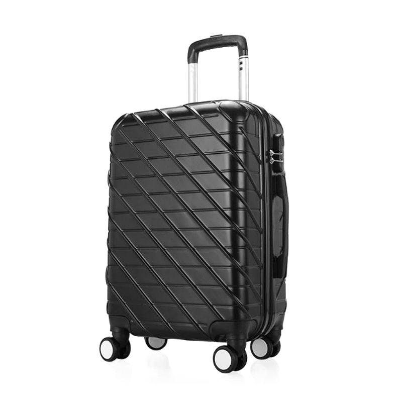 New Style ABS Material External Caster Hard Luggage and Trolley Suitcase Waterproof Durable ABS Travel Trolley Bags Luggage
