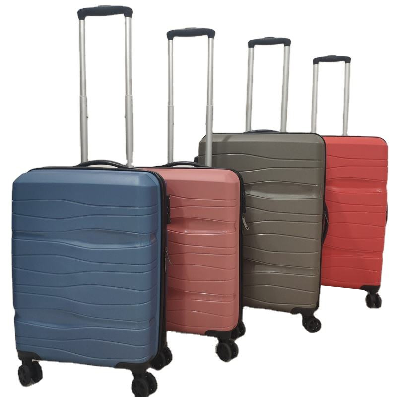 New Fashion Designs Trolley Luggage PP Material Luggage for Business/Travel