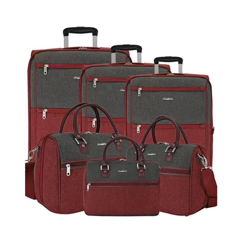 Compact Cheap Big Fabric Luggage Soft Luggage Set