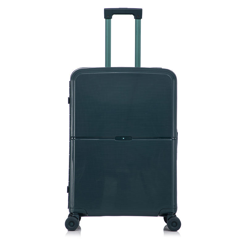 Travel Suitcases PP Luggage PP Lockbox Travel Trolley Box Set Large Capacity Anti-Drop Zipper Suitcase
