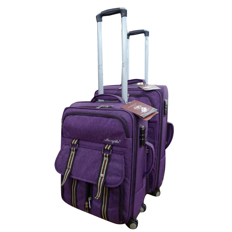 2021 New Design Luggage Soft Nylon Luggage Bags Expandable Luggage Set