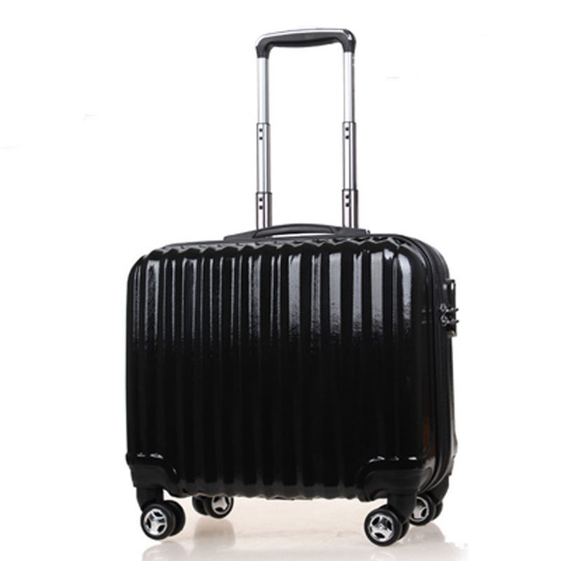 2025 16 Inch ABS Trolley Luggage Colorful Abs Small Cabin Travel Suitcase