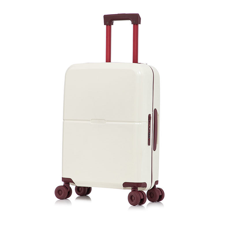 Suitcase PP Suit Case Luggage With 4 Wheels Multifunction Travel Business Suitcase Travel Luggage Lightweight Trolley Spinner