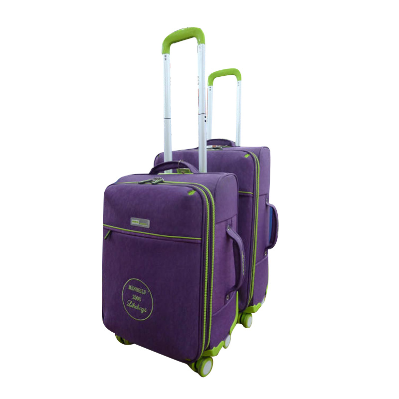 Light Weight Big Capacity Travel Bag with Wheels Soft Luggage Trolley Trip Suitcase Expandable Luggage Set