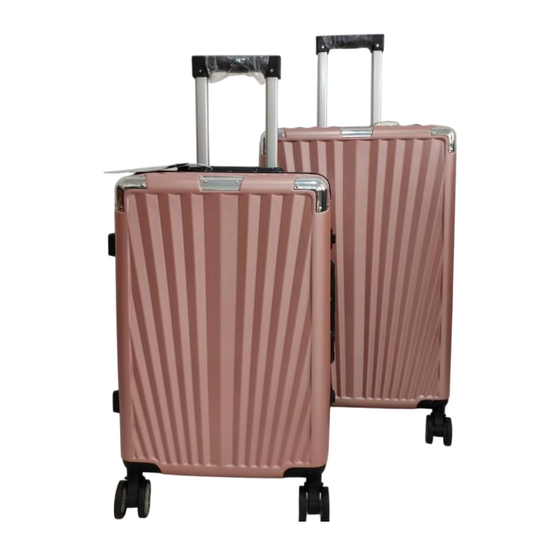 ABS+PC Travel Trolley Luggage Polo Club Suitcase with Built in Weight Scale