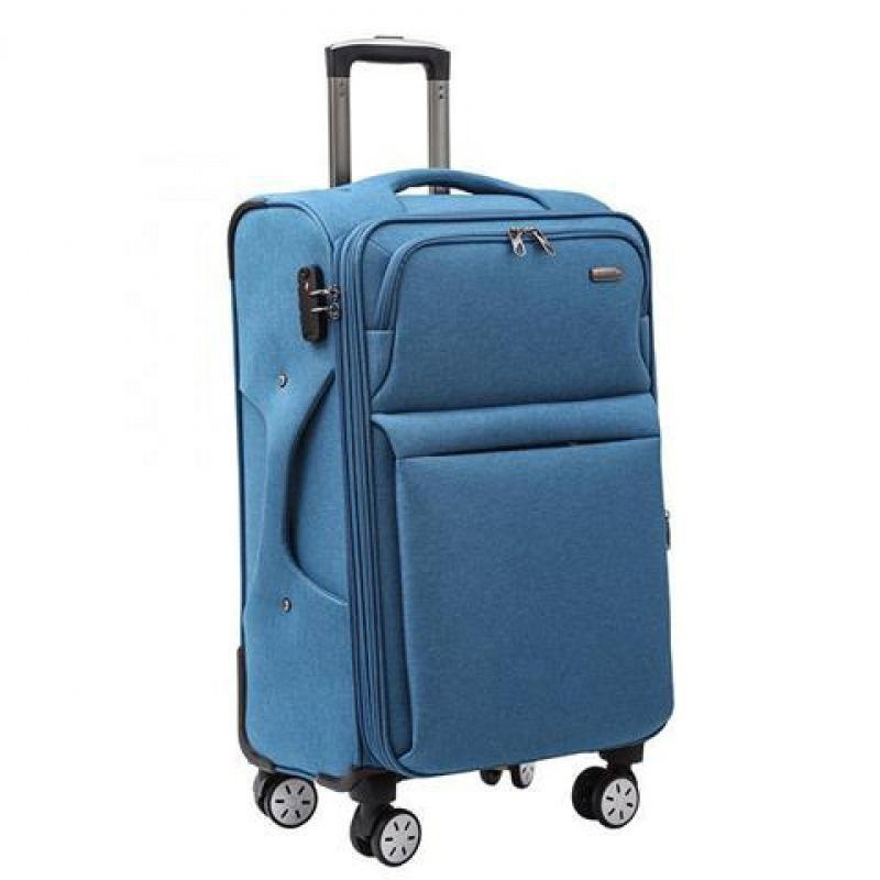 Baigou Oxford Cloth Hand 32Inch Luggage Bag for Men Spinner Wheels Travelling Suitcase