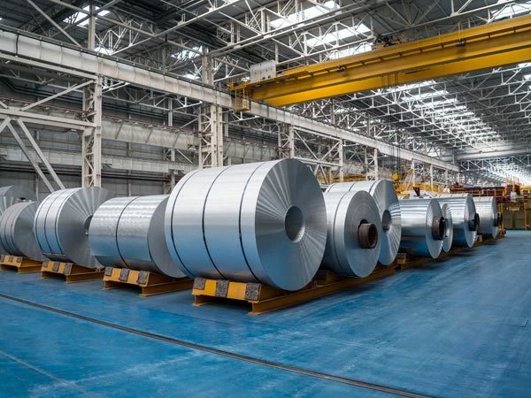 How are steel coils produced