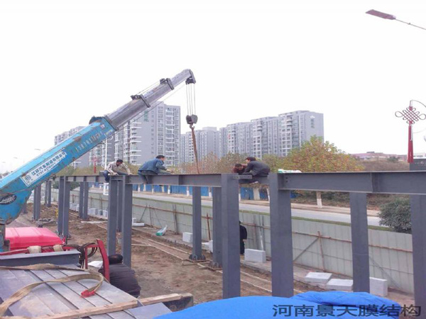 Zhengzhou Changjiang Road BRT Steel Structure