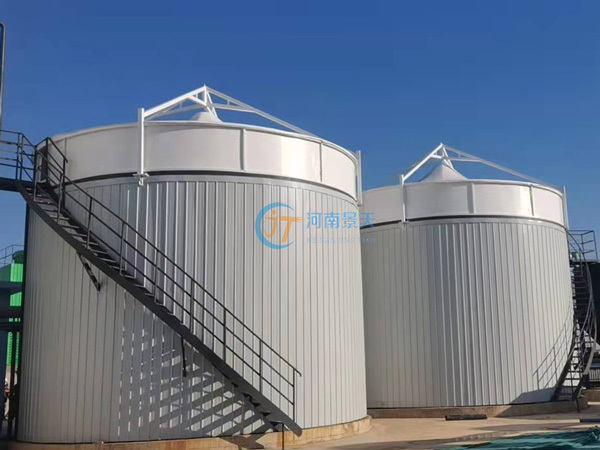 Puyang inverted membrane structure sewage tank